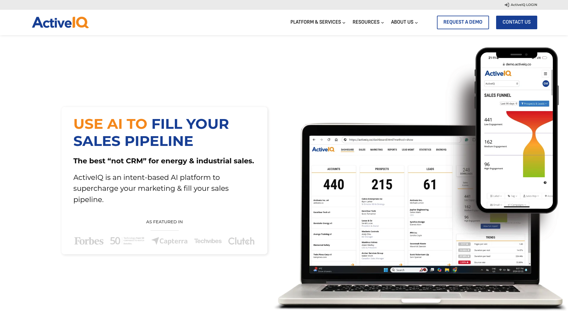 ActiveIQ — AI Sales Intelligence & Account Research