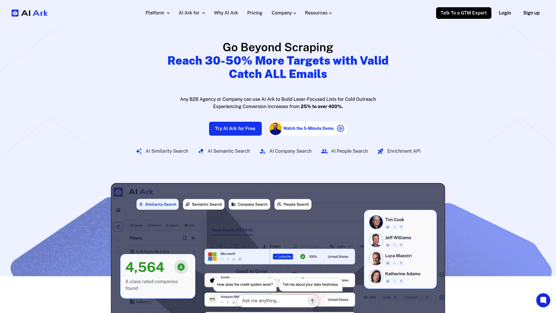 AI Ark — AI Sales Intelligence & Account Research