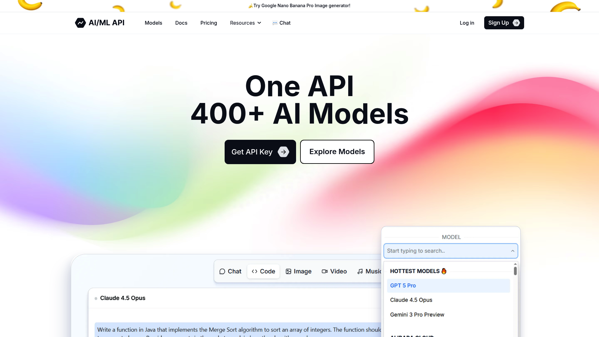AI/ML API — AI Models & Foundations