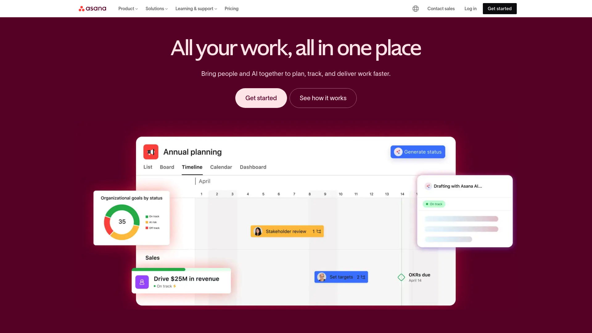 Asana — AI Sales Automation & Workflow