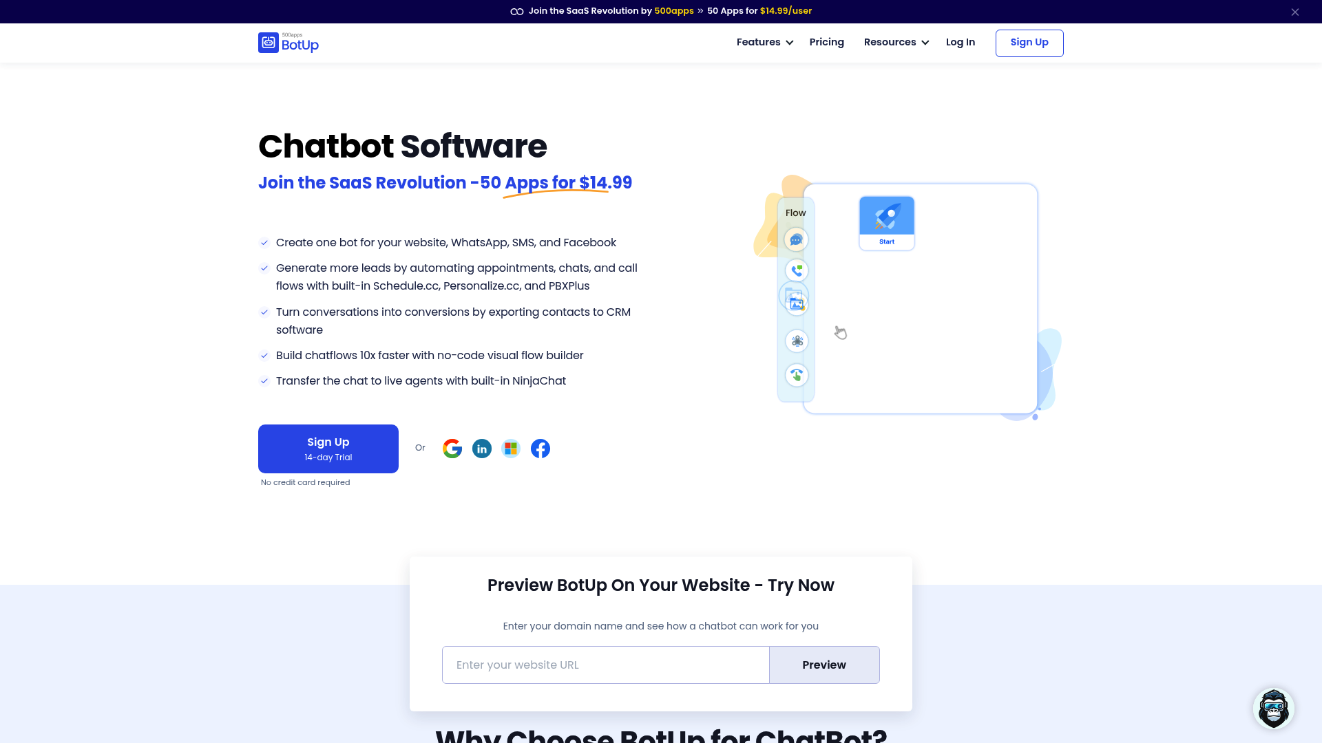 BotUp: AI Sales Automation & Workflow