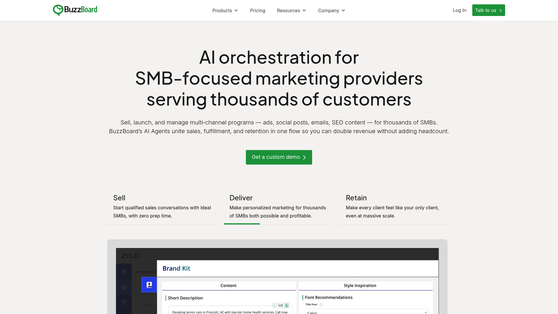 BuzzBoard: AI Sales Intelligence & Account Research