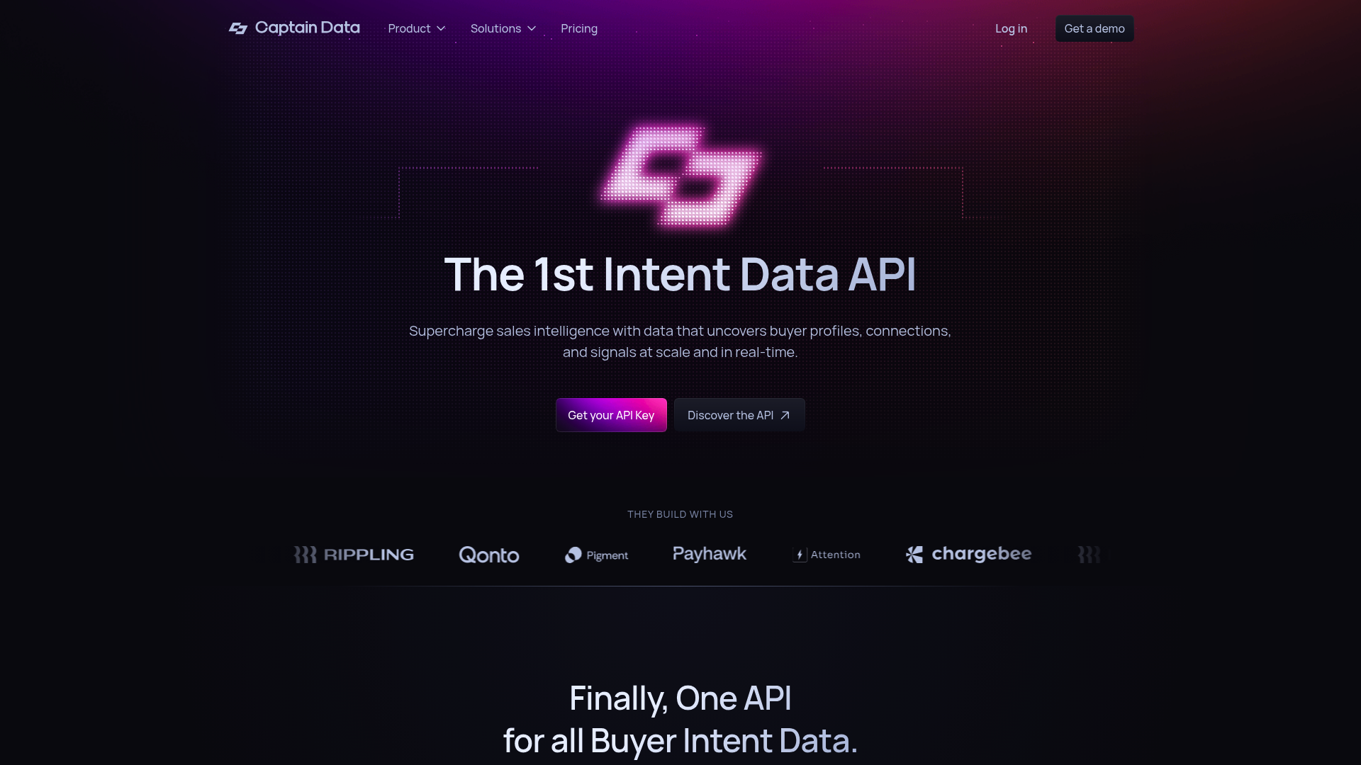 Captain Data: Intent Data