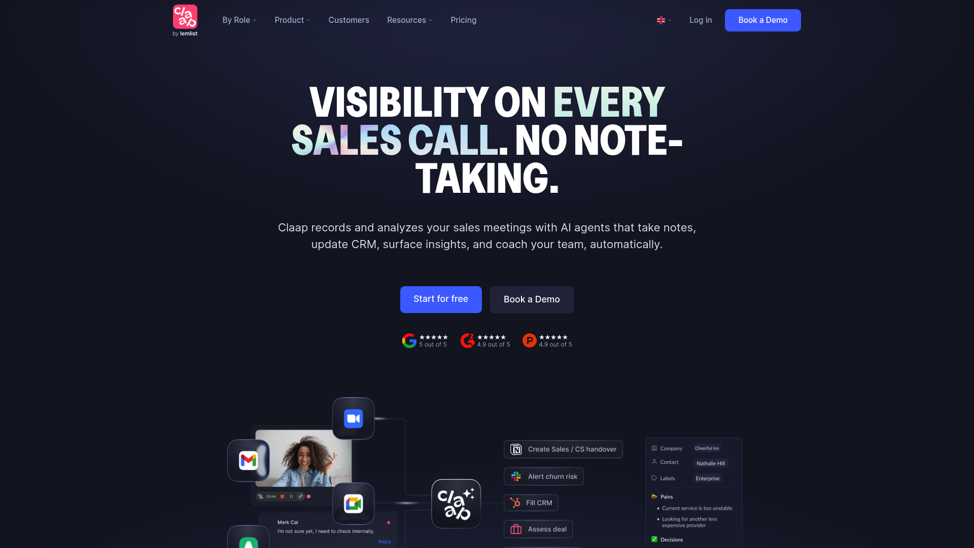 Claap — AI Meeting Notes