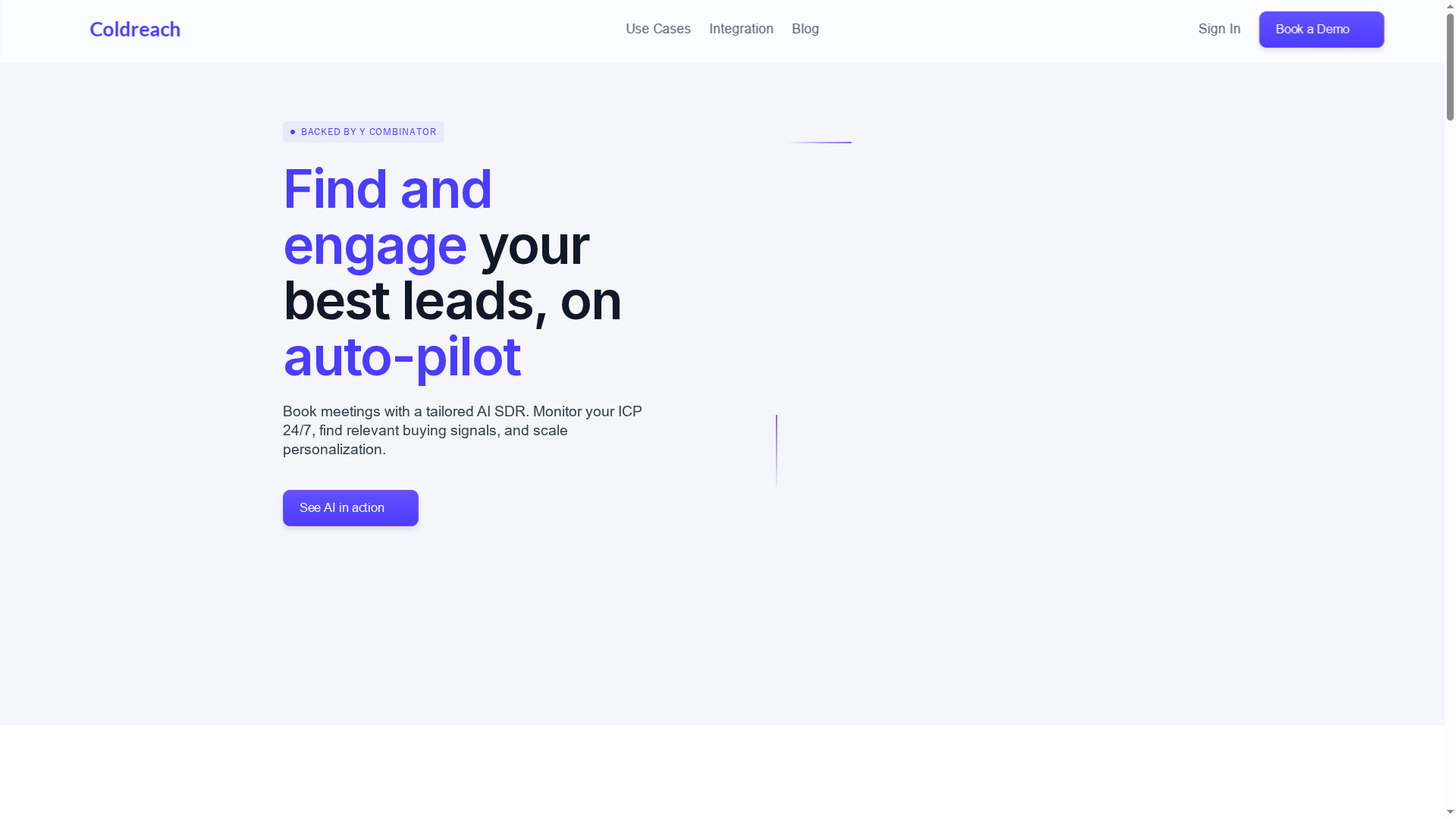Coldreach — AI Sales Intelligence & Account Research