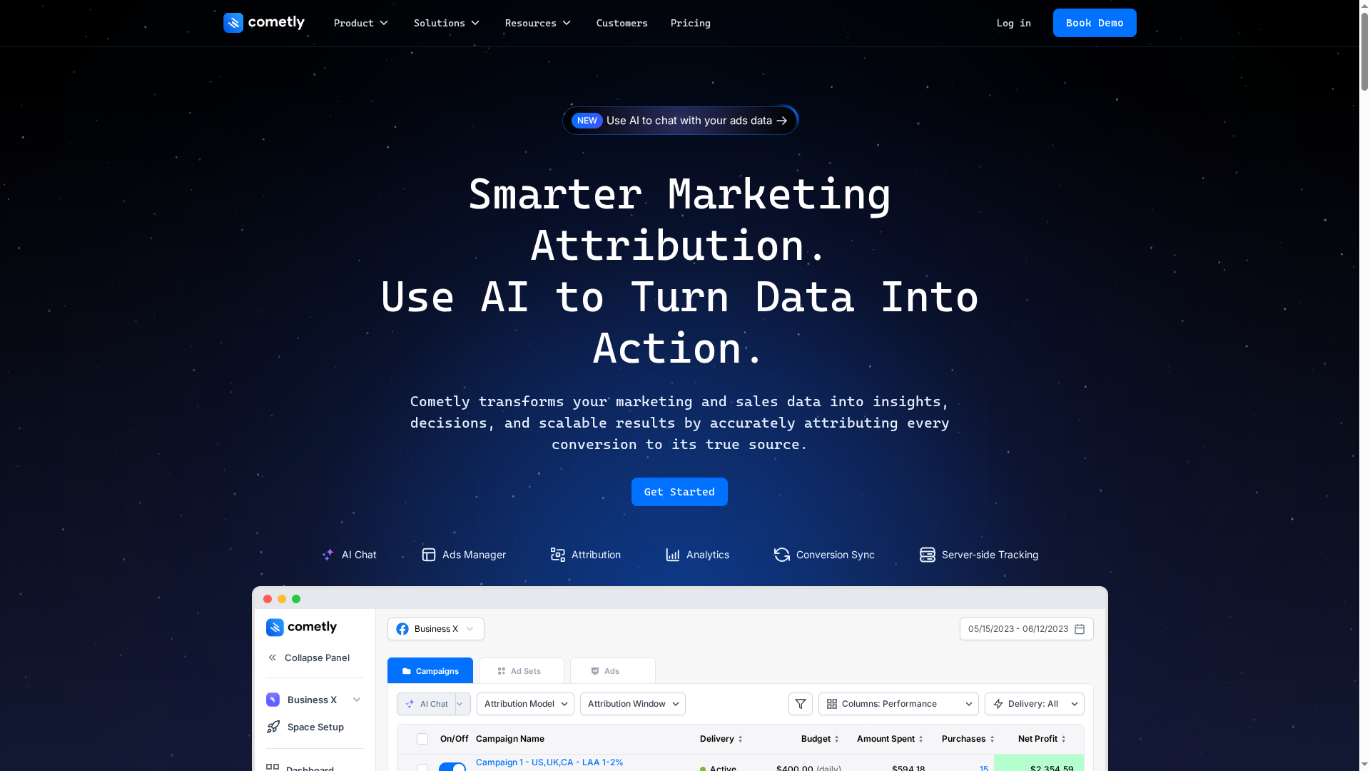 Cometly — AI Ads & Paid Growth