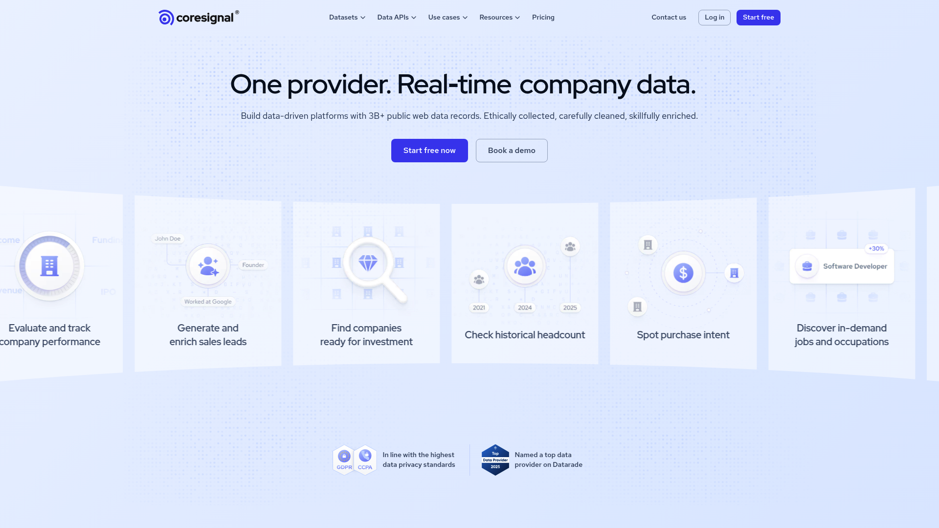 Coresignal — AI Data Provider