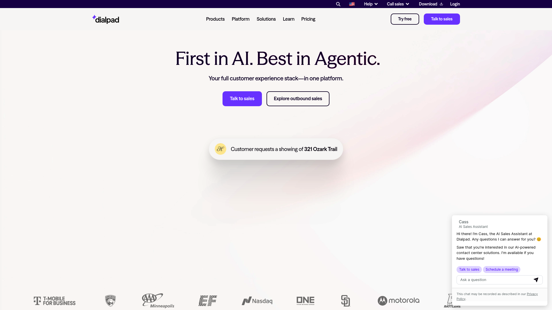 Dialpad — AI Cold Calling