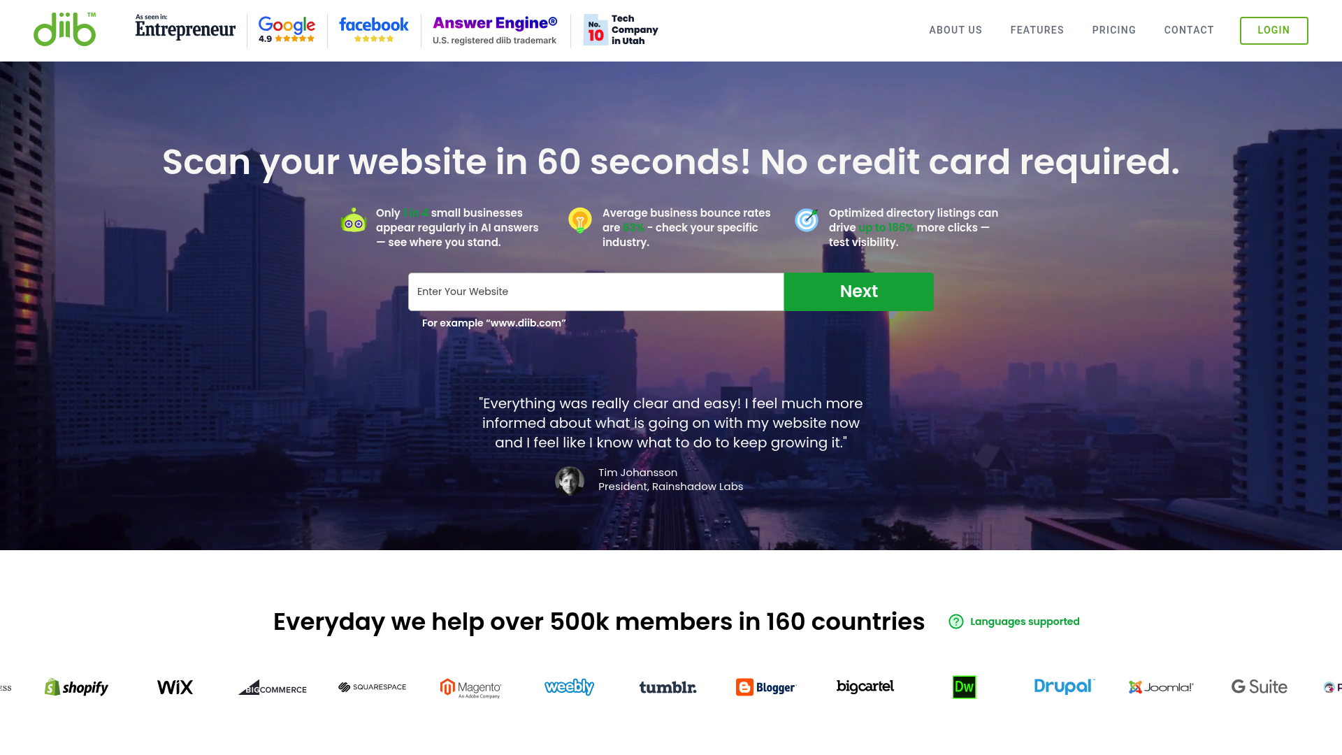 Diib — Funnel