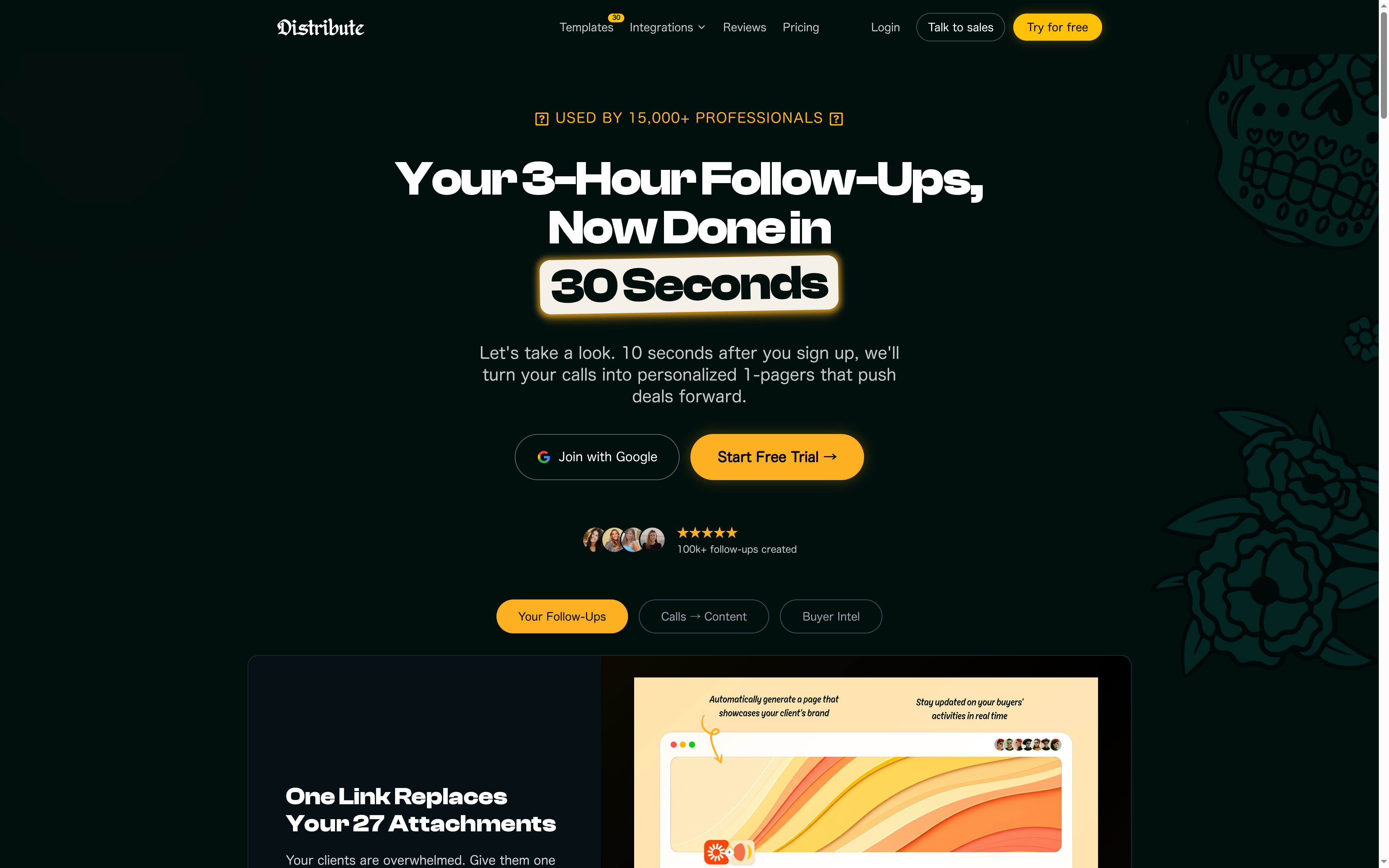 Distribute — AI Sales Content & Personalization