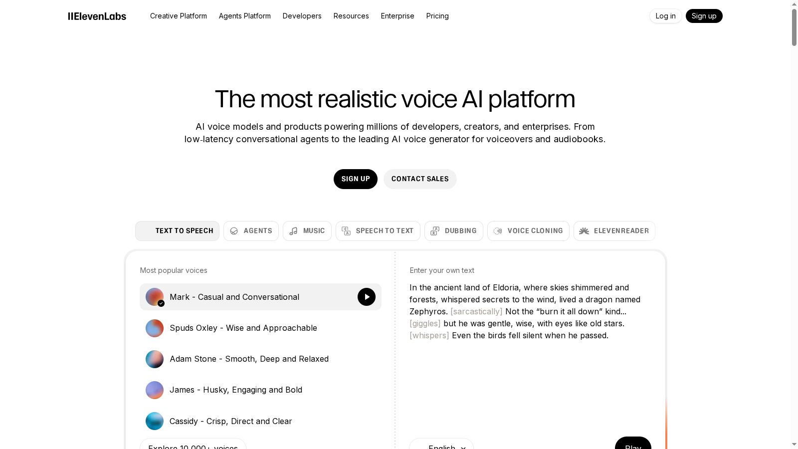ElevenLabs — AI Models & Foundations