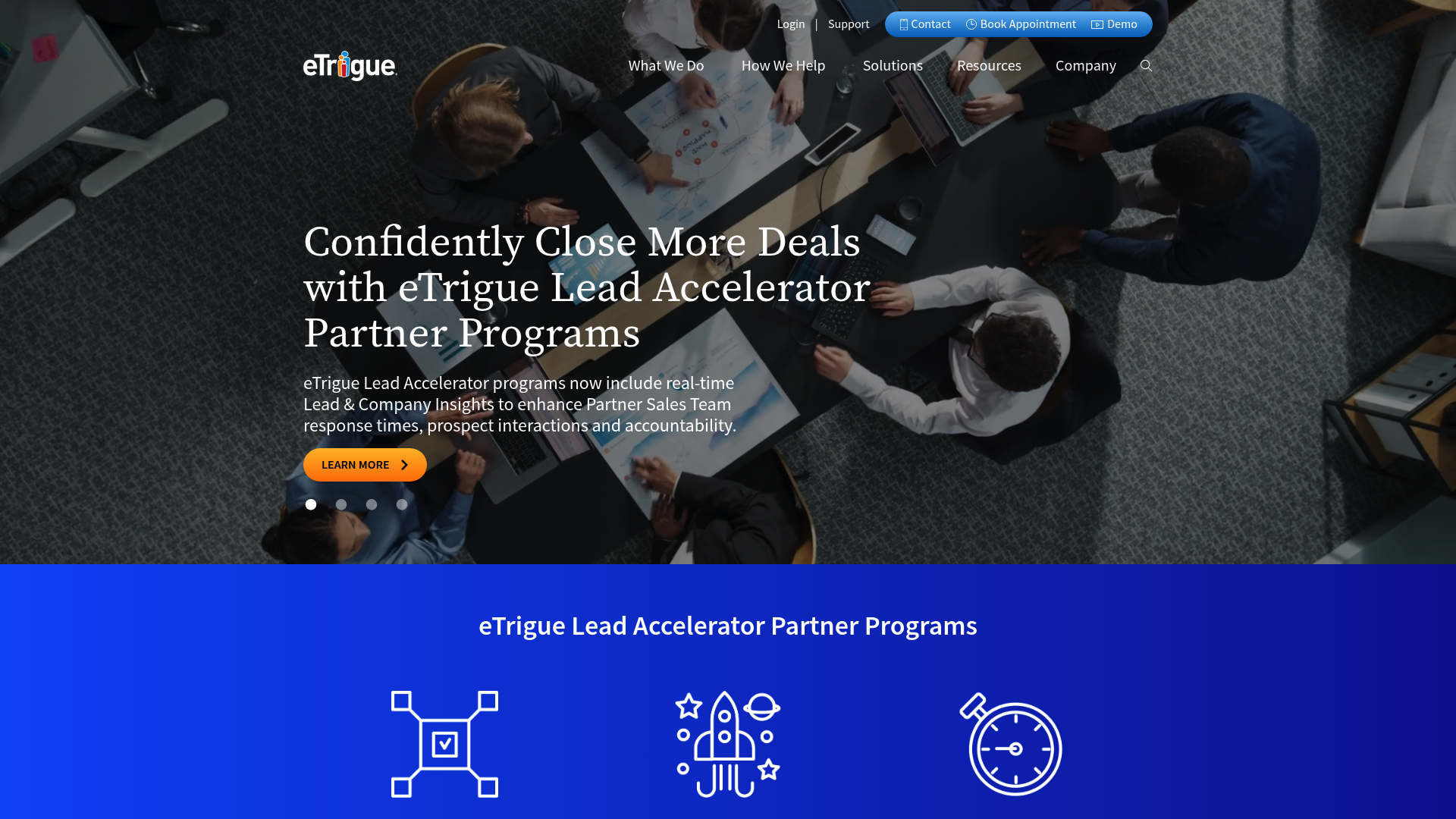 eTrigue Corp. — AI Sales Intelligence & Account Research