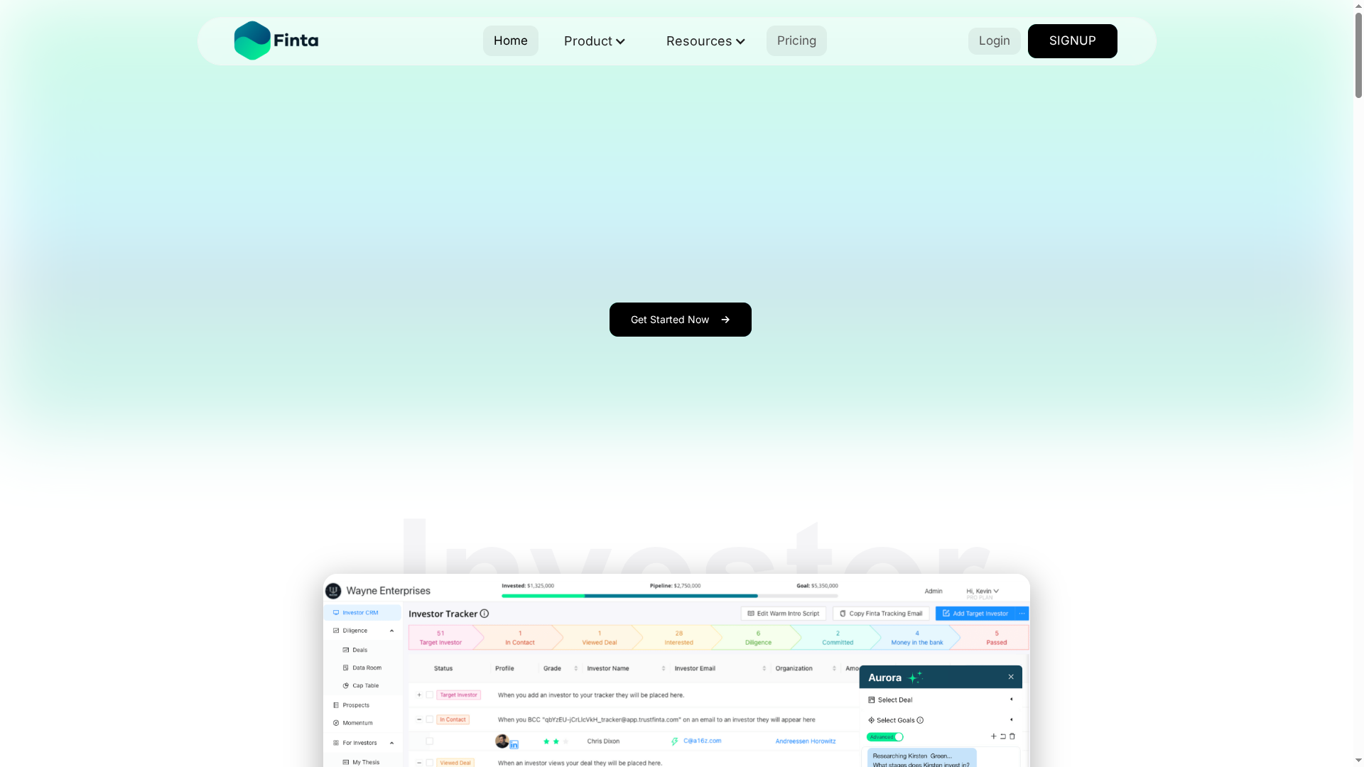 Finta — Sales Prospecting & Outreach Platforms