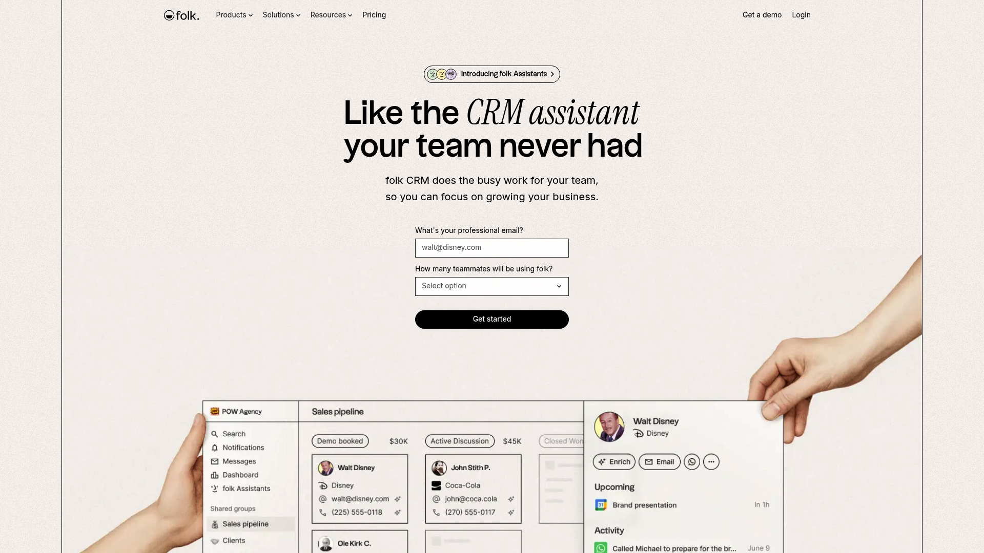 Folk — AI CRM & Lead Management