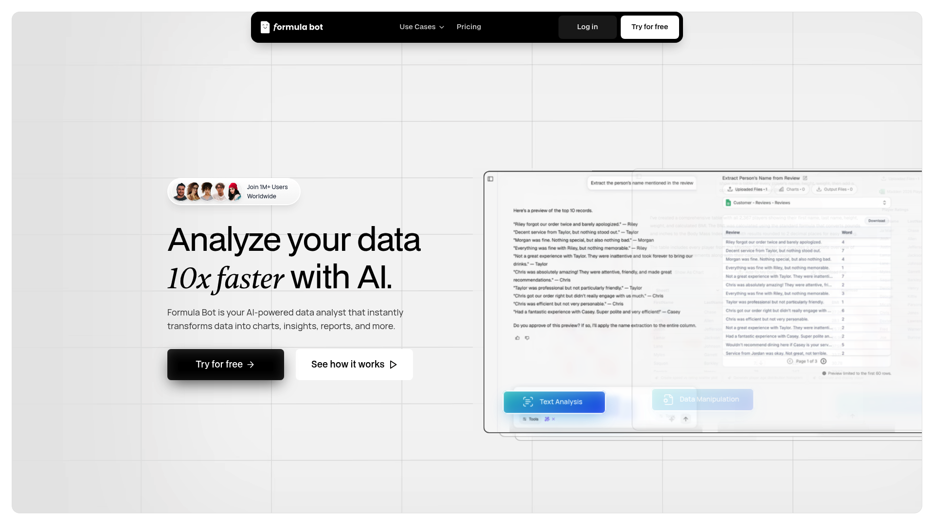 Formula Bot — Revenue Operations & Forecasting