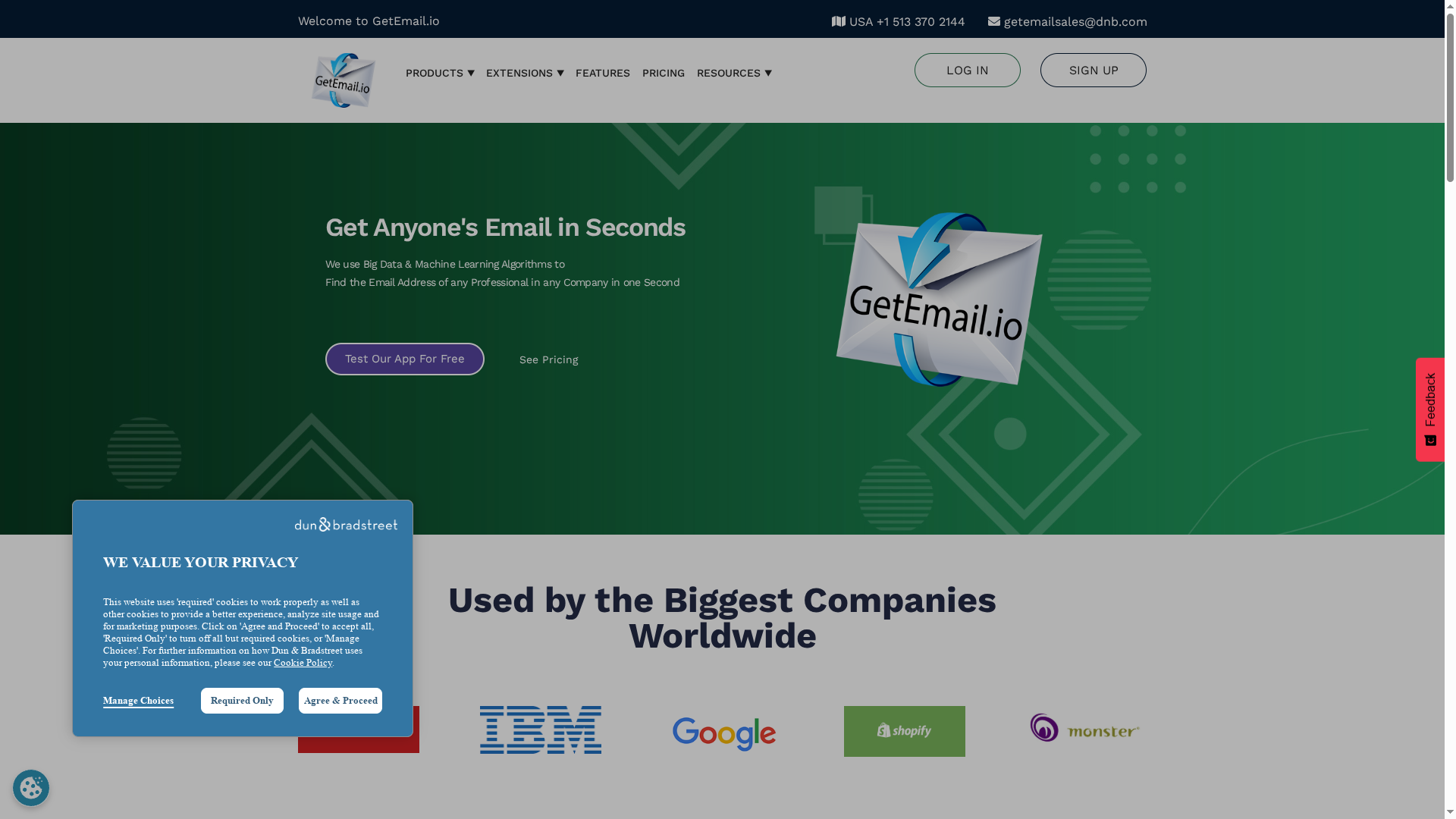 GetEmail.io — AI Data Enrichment / AI Lead Enrichment