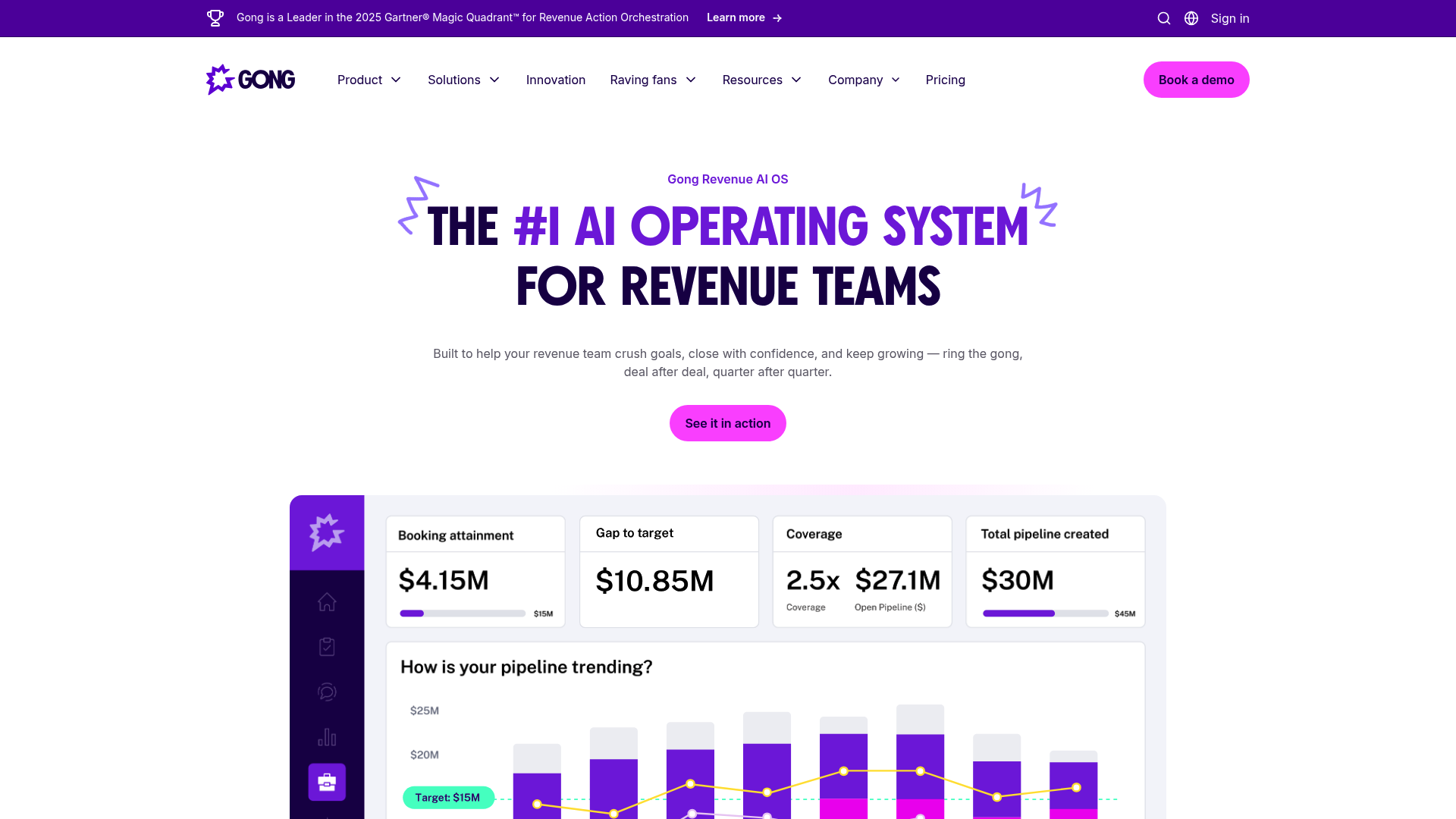 Gong — AI Sales Intelligence & Account Research