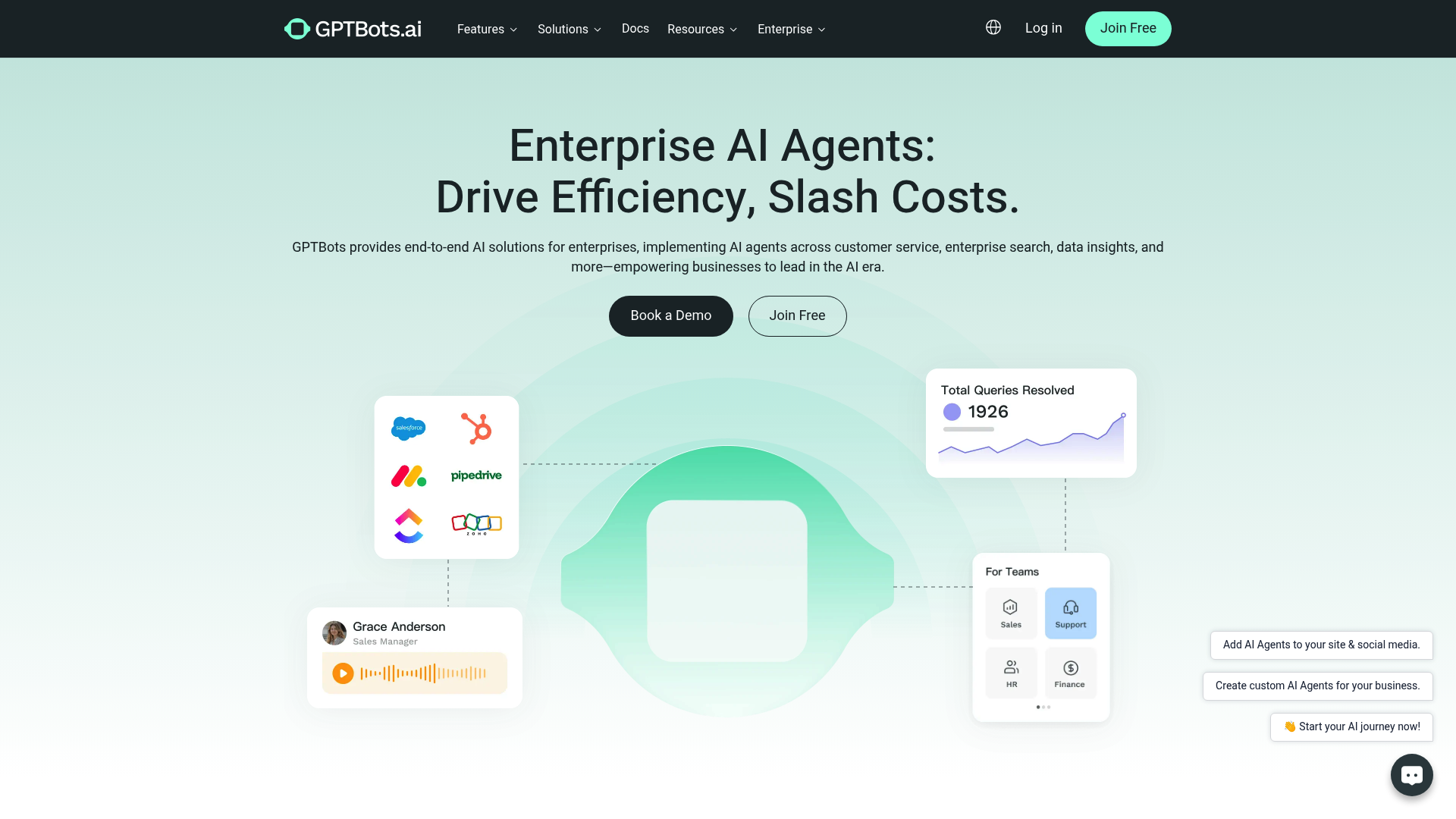 GPTBots.ai — AI Sales Automation & Workflow