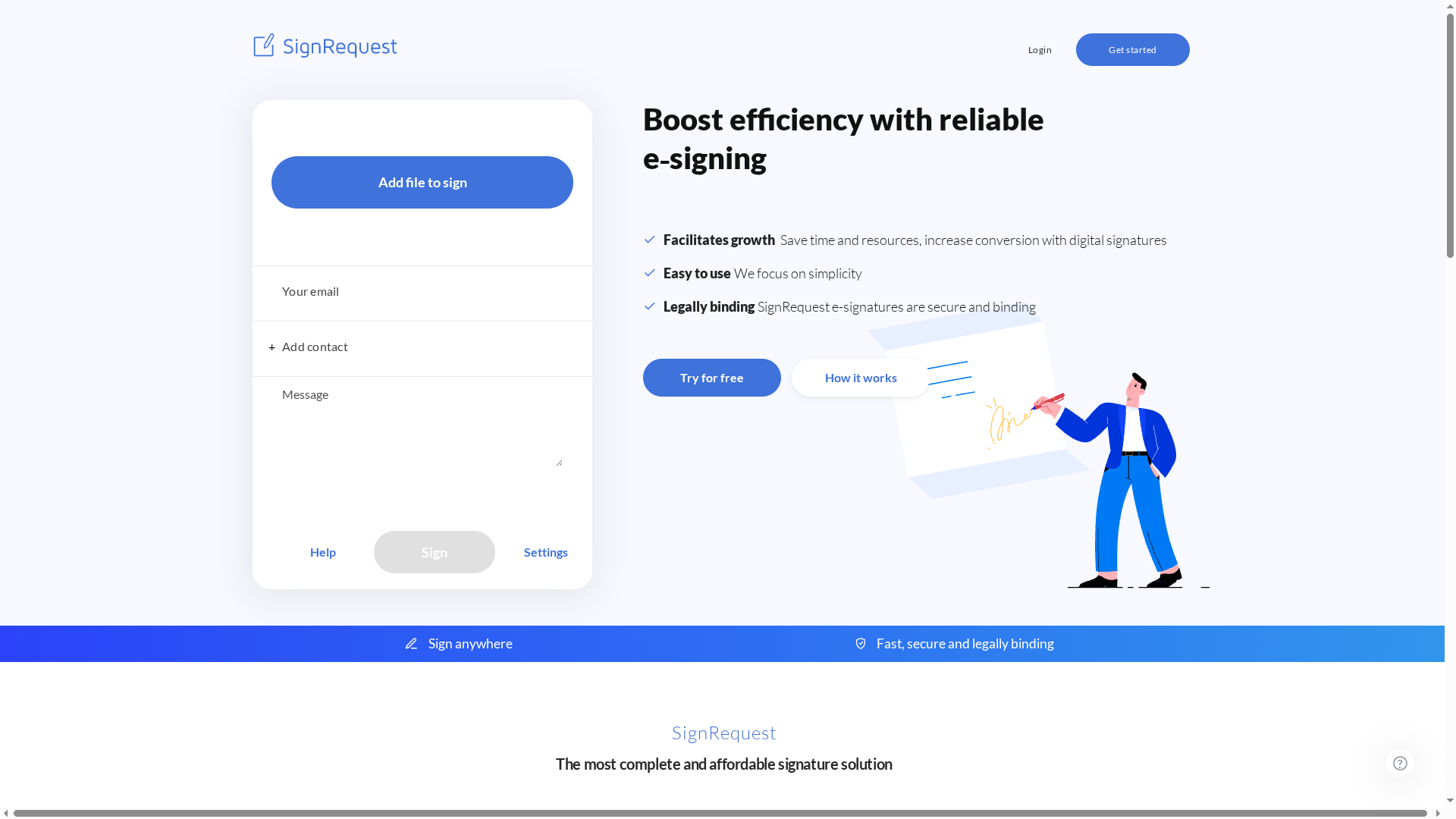 SignRequest — Proposals