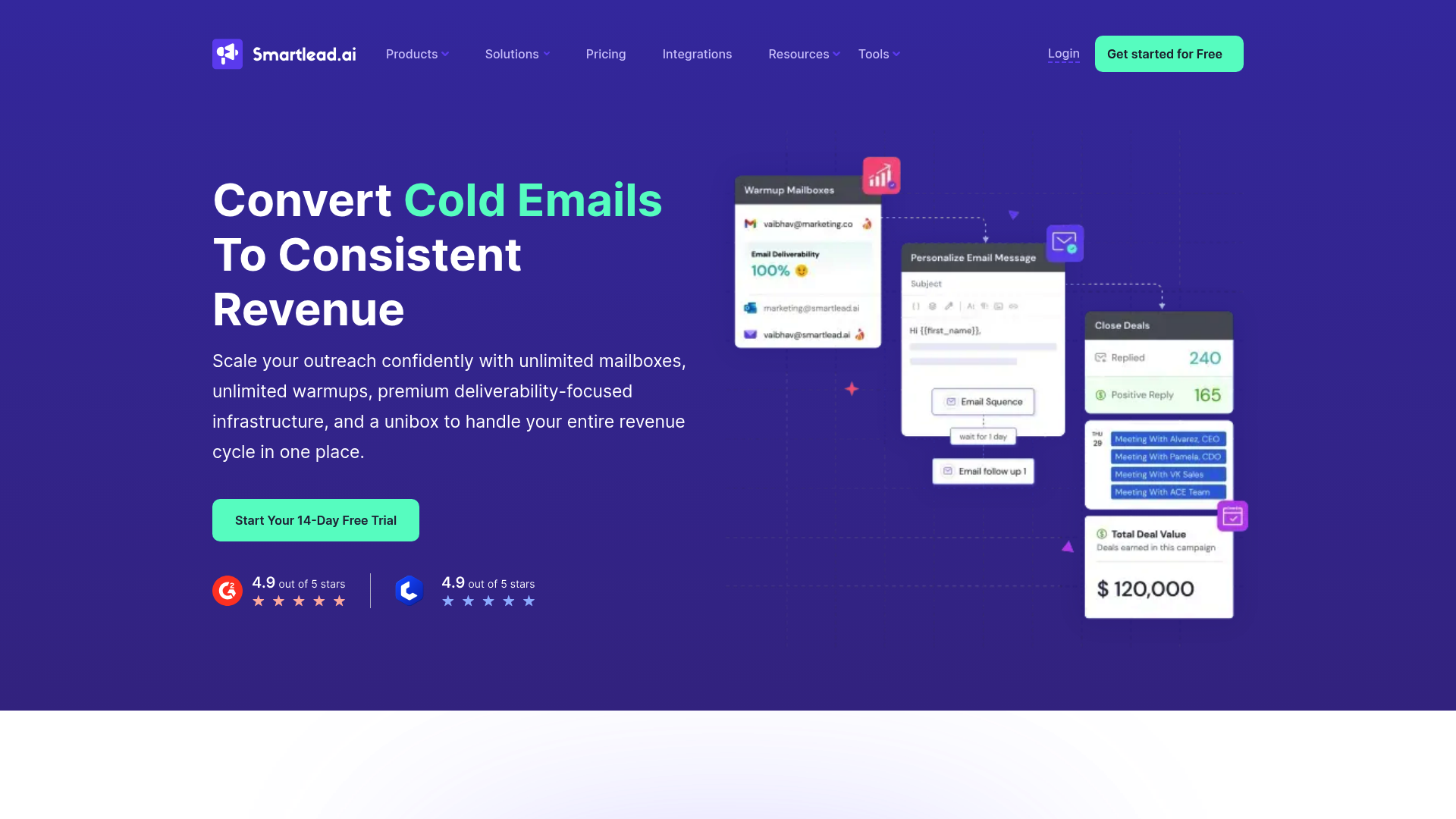 Smartlead — AI Multichannel Outreach / AI Omnichannel Outreach