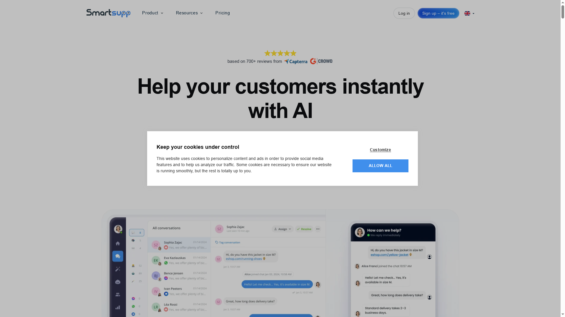 Smartsupp — Customer Support