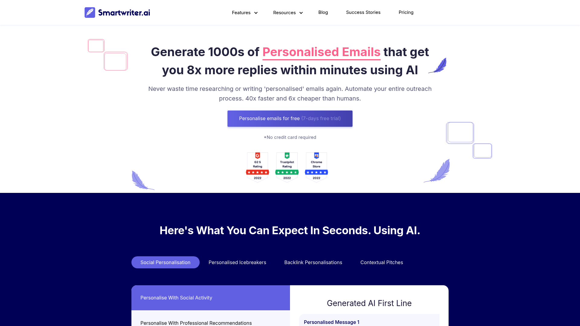 SmartWriter — AI Email Outreach
