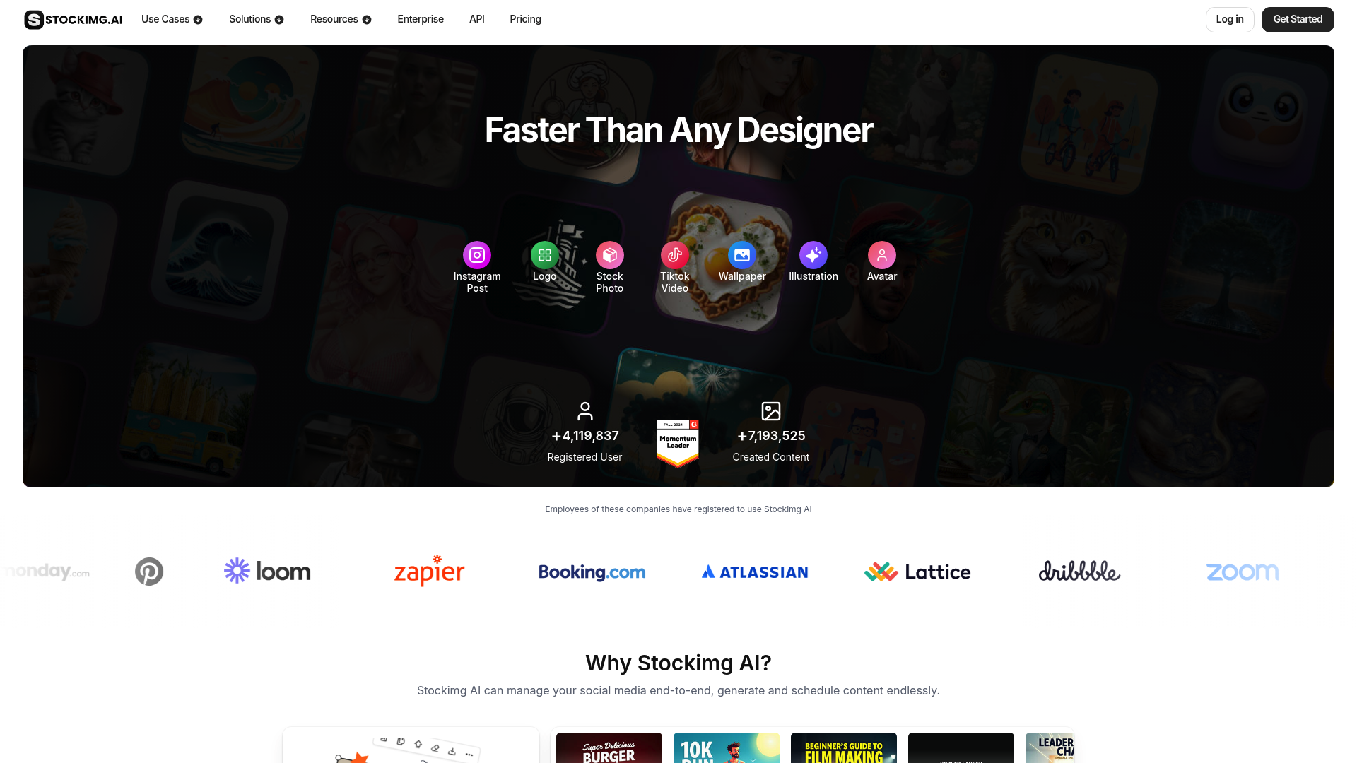 Stockimg.AI — AI Sales Content & Personalization