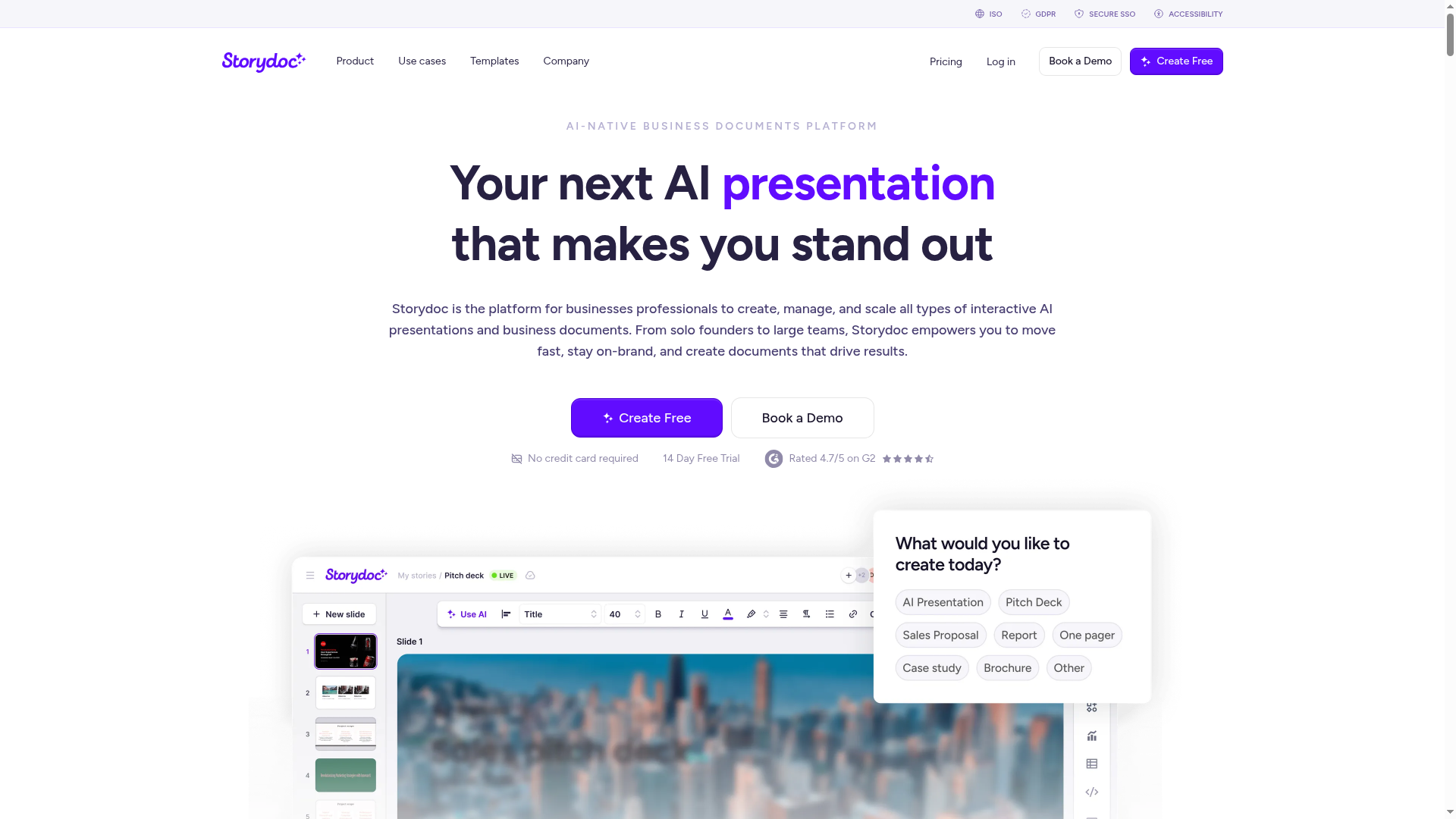 Storydoc — Proposals