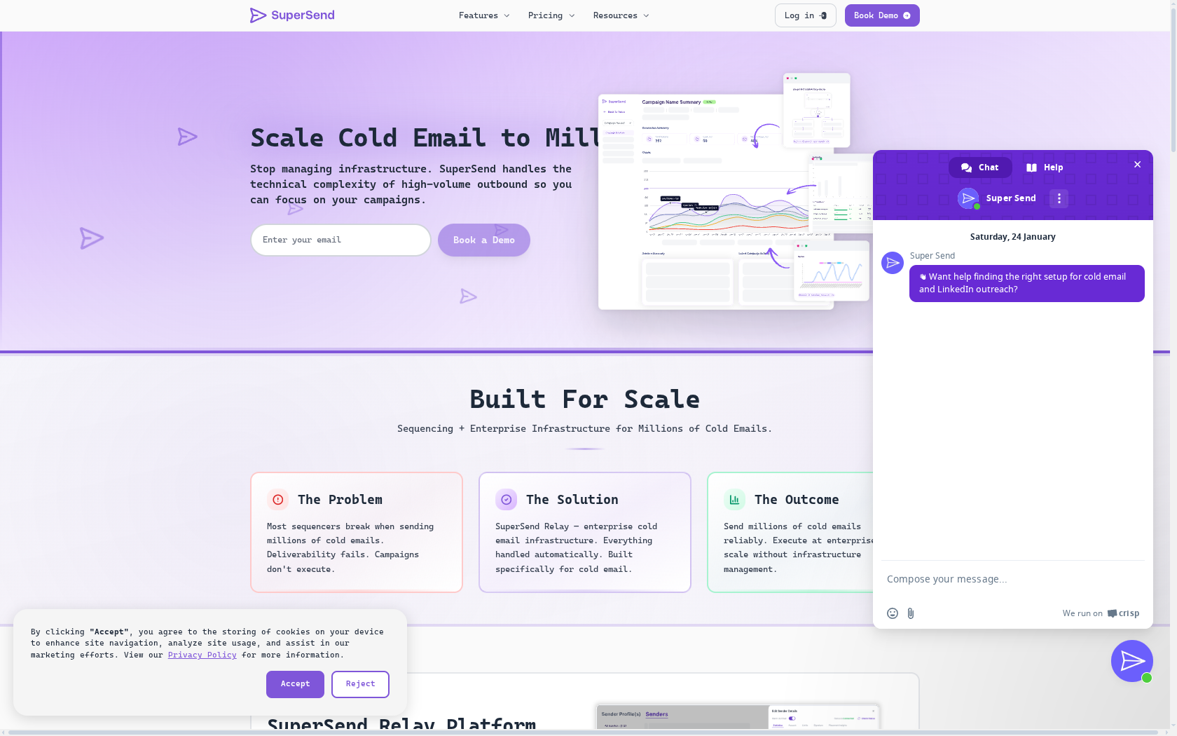 Super Send — AI Multichannel Outreach / AI Omnichannel Outreach