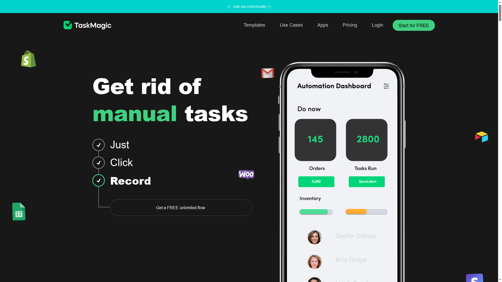 TaskMagic — AI Sales Automation & Workflow