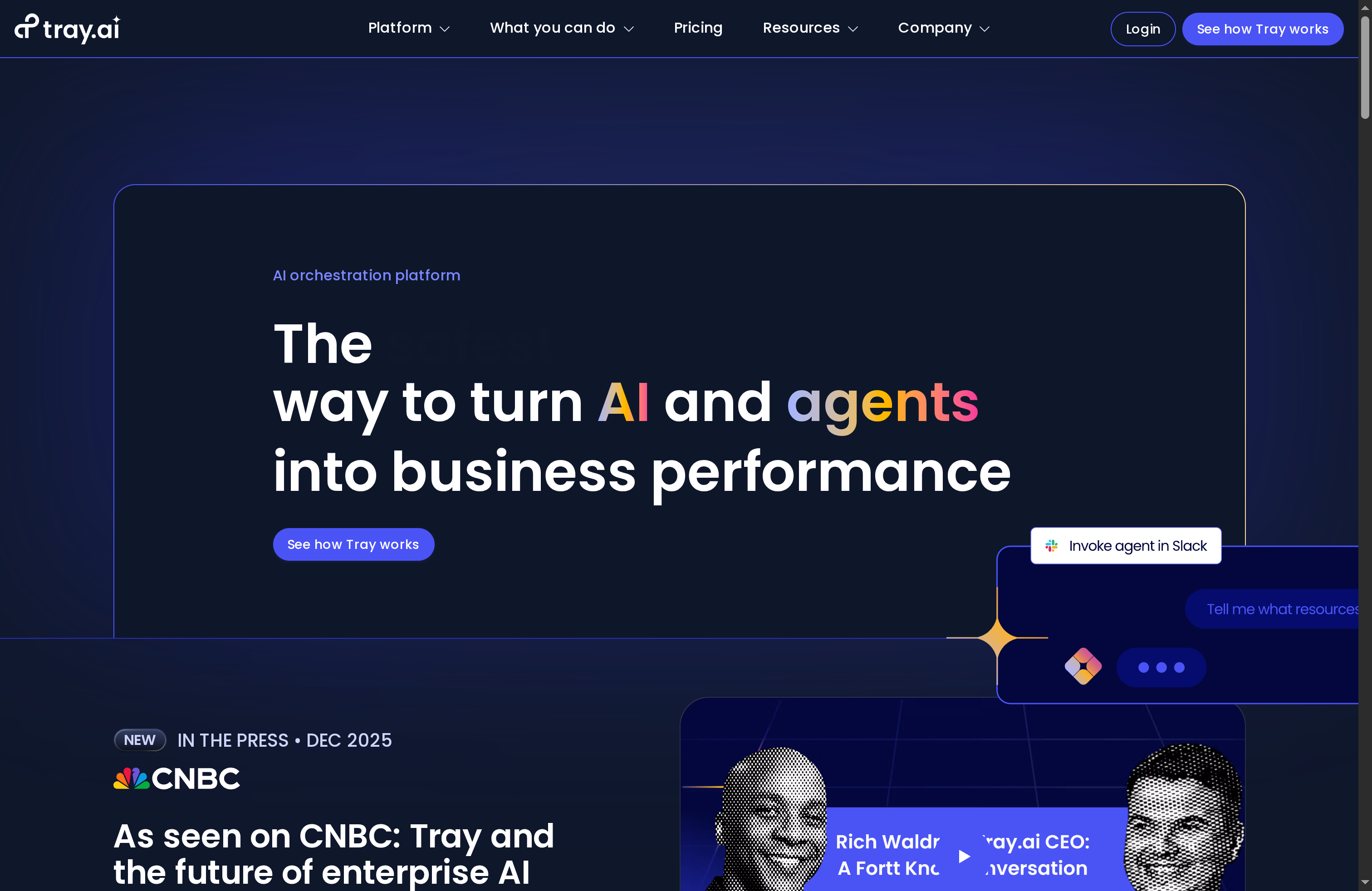 Tray — AI Sales Automation & Workflow