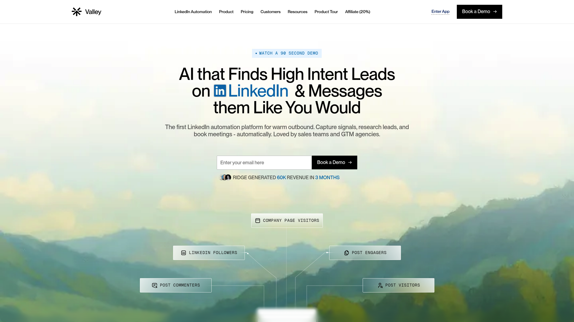 Valley — Sales Prospecting & Outreach Platforms