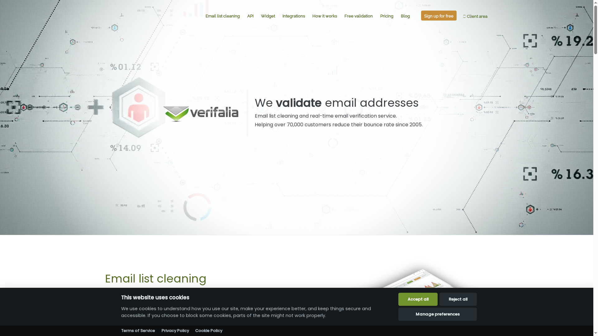 Verifalia — AI Email Deliverability