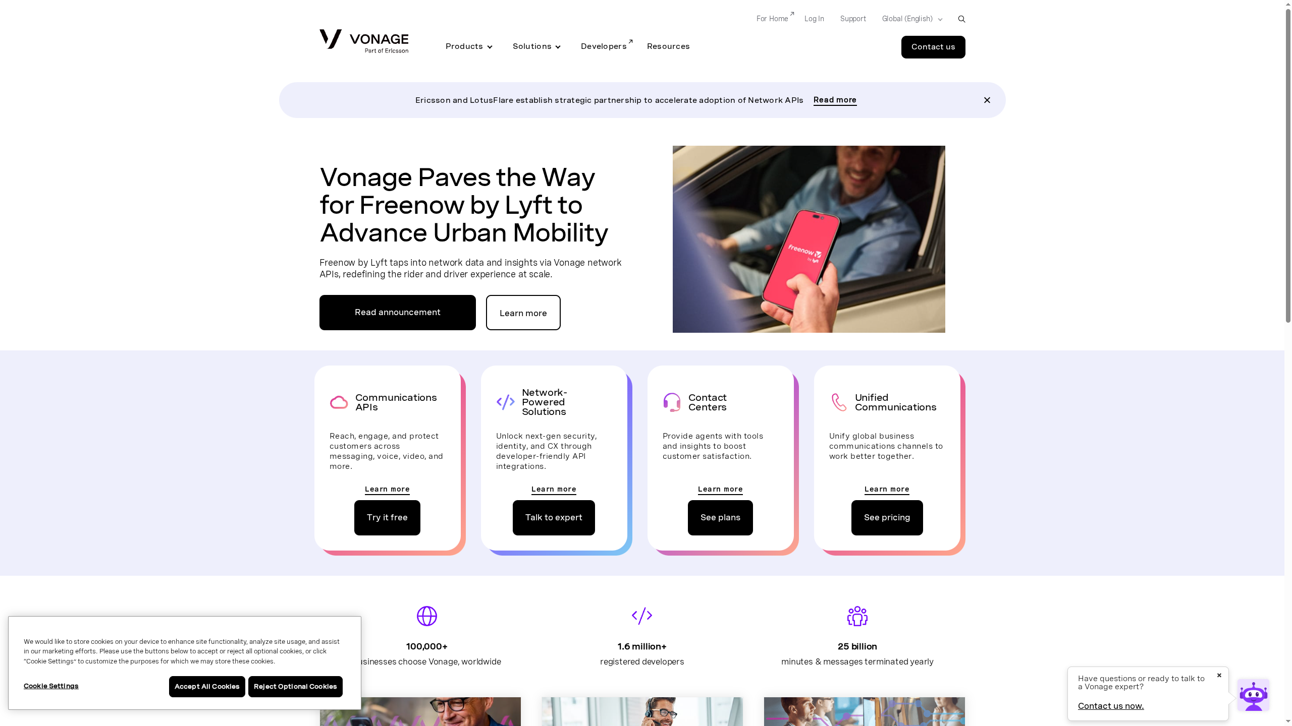 Vonage — AI Cold Calling