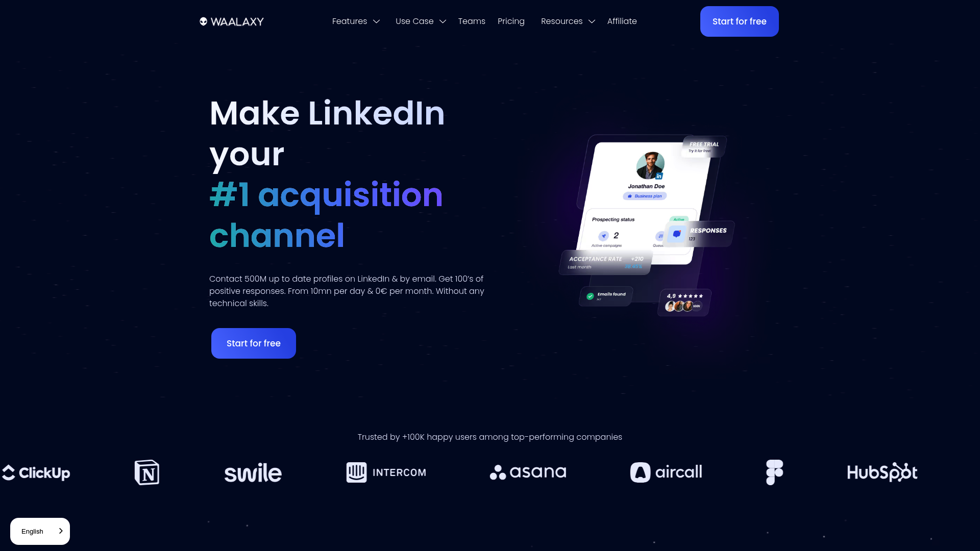 Waalaxy — Sales Prospecting & Outreach Platforms