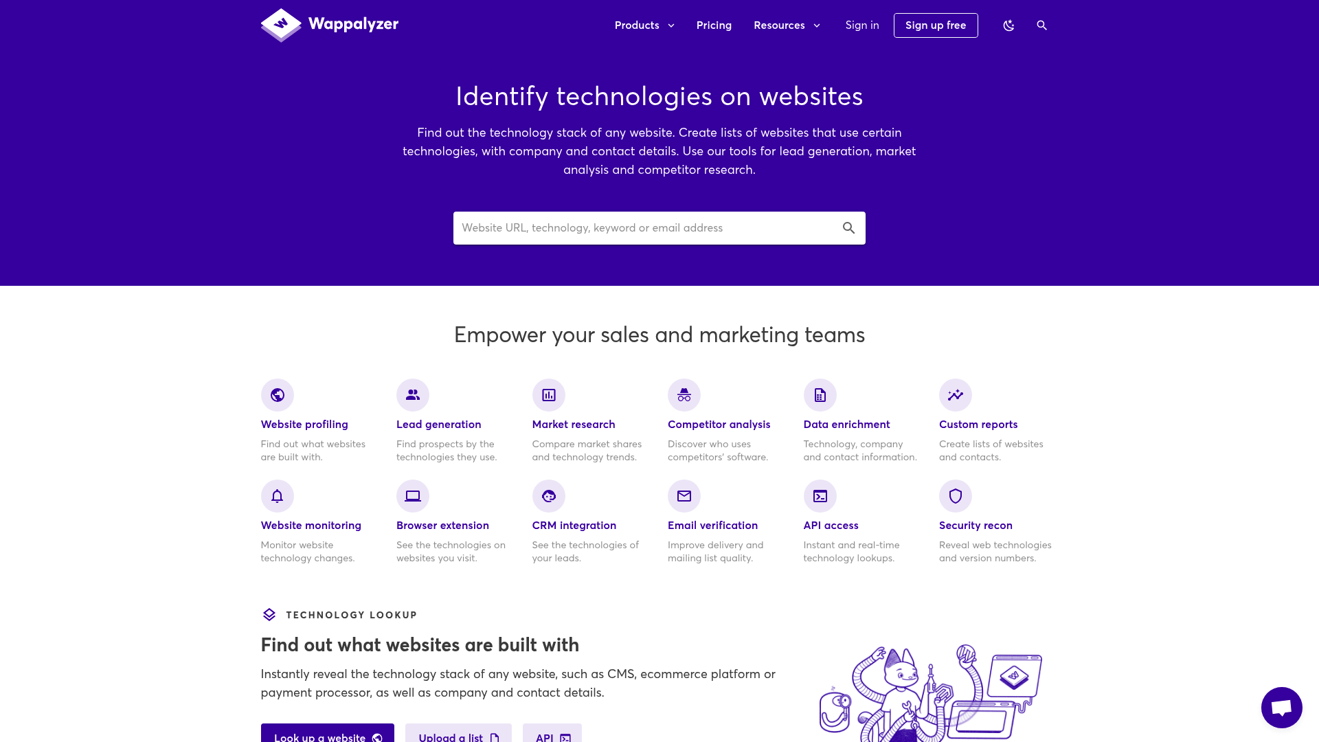 Wappalyzer: AI Sales Intelligence & Account Research
