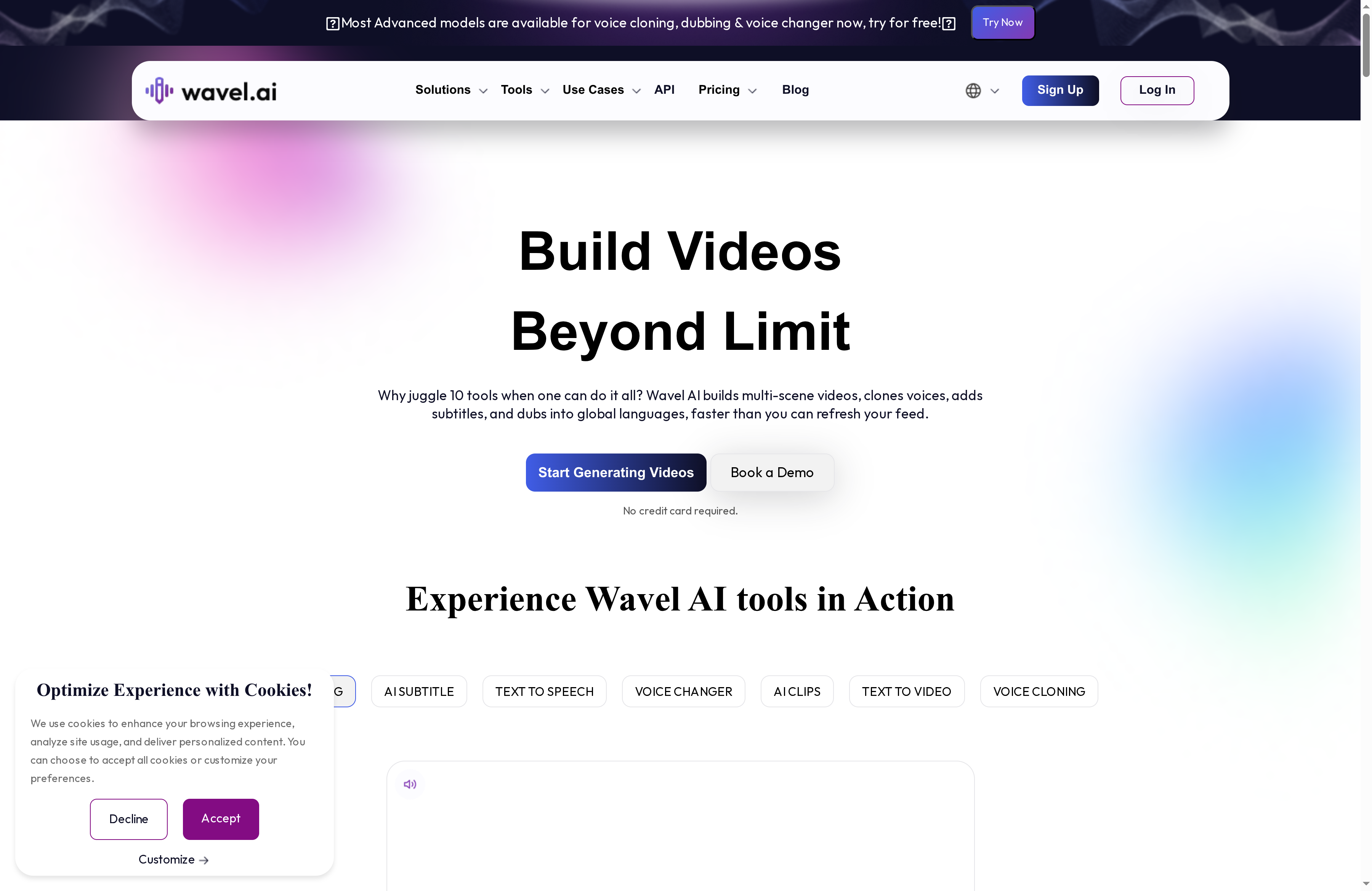 Wavel AI — AI Sales Content & Personalization