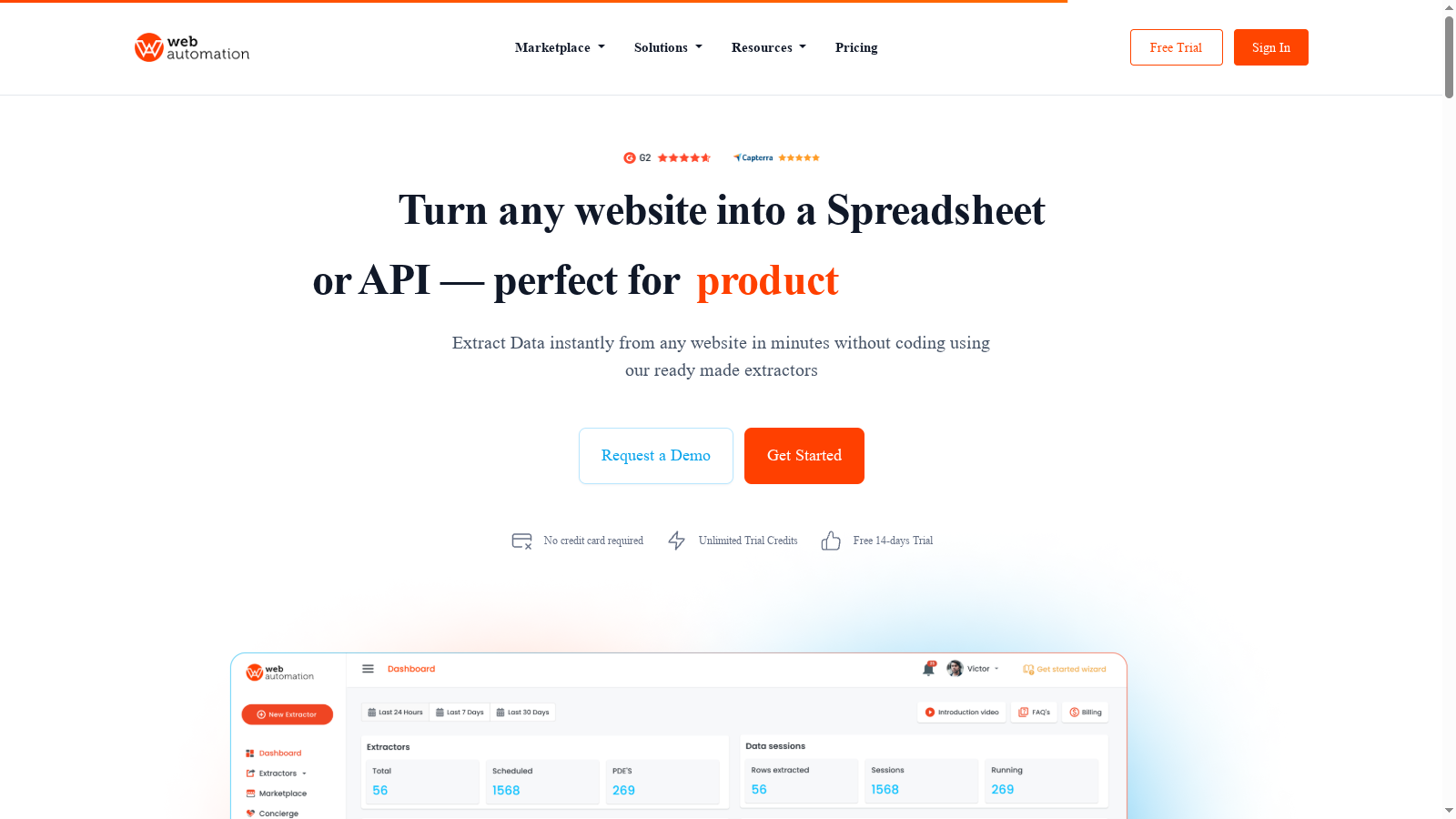 WebAutomation — AI Data Scraping
