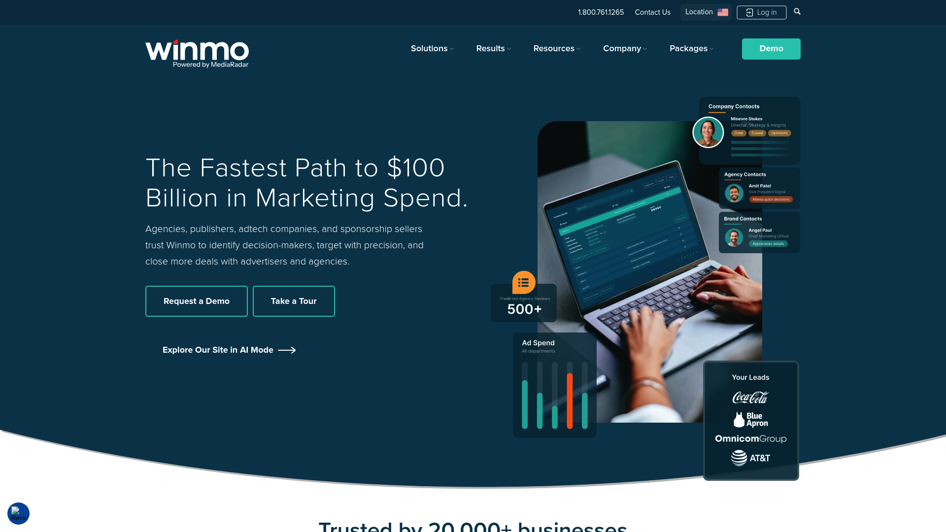 Winmo — AI Sales Intelligence & Account Research