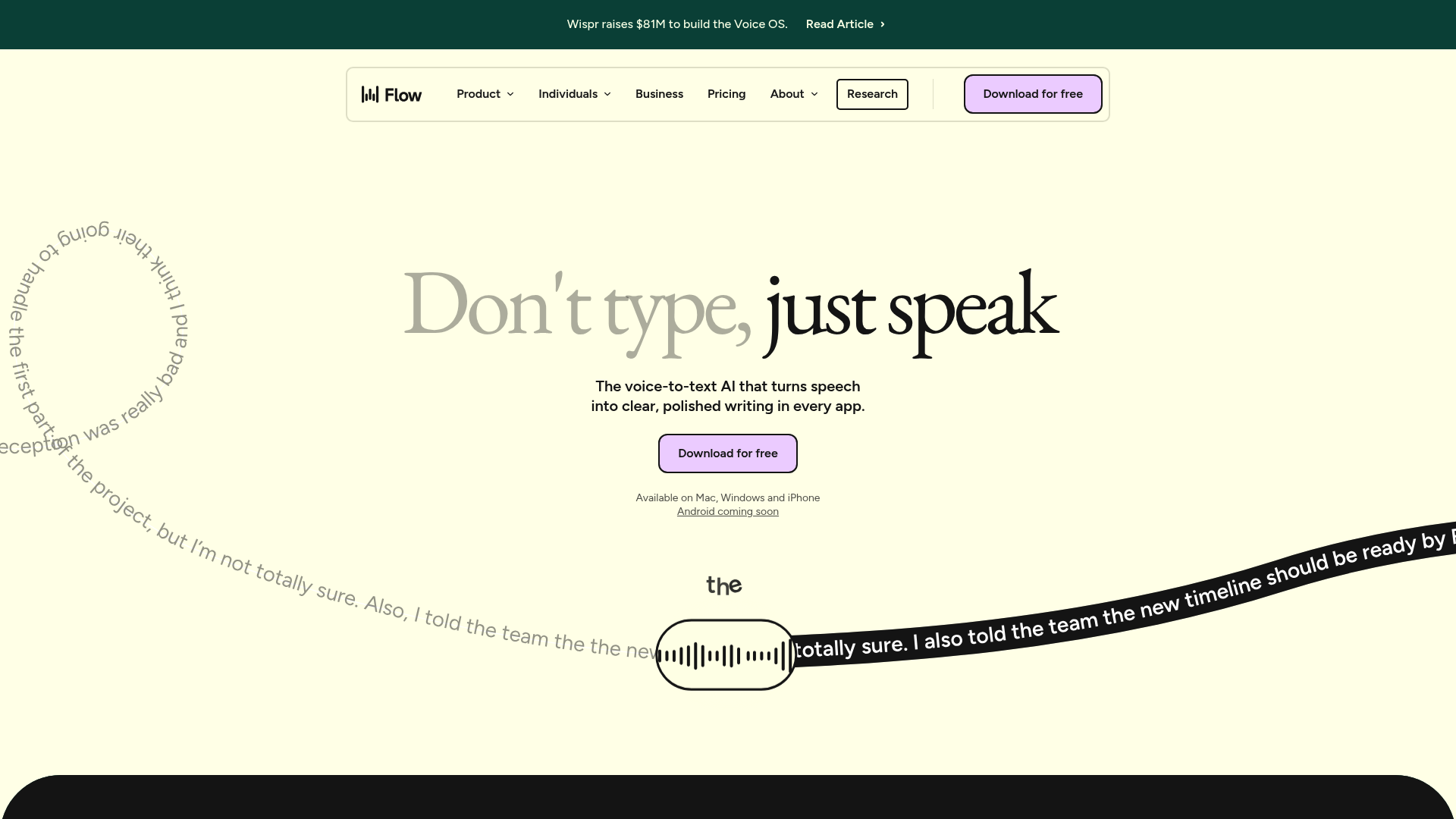 Wispr Flow — Meetings