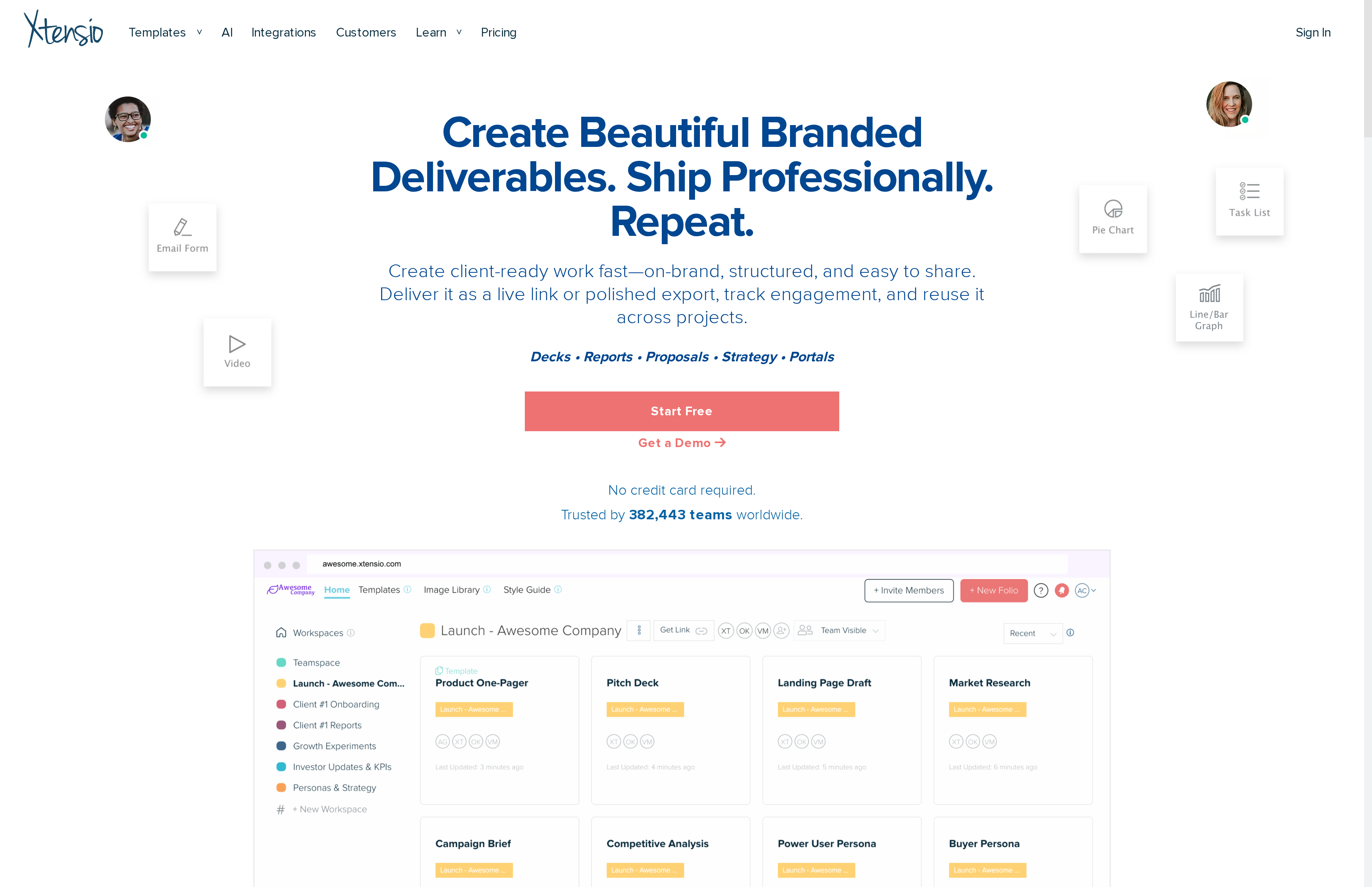 Xtensio — AI Proposal/AI Proposal Builders