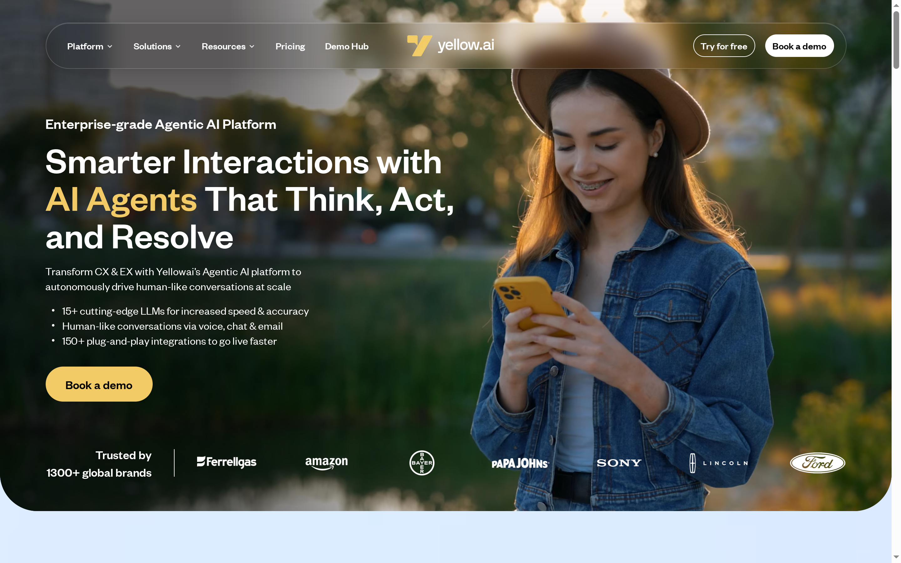Yellow — Customer Support