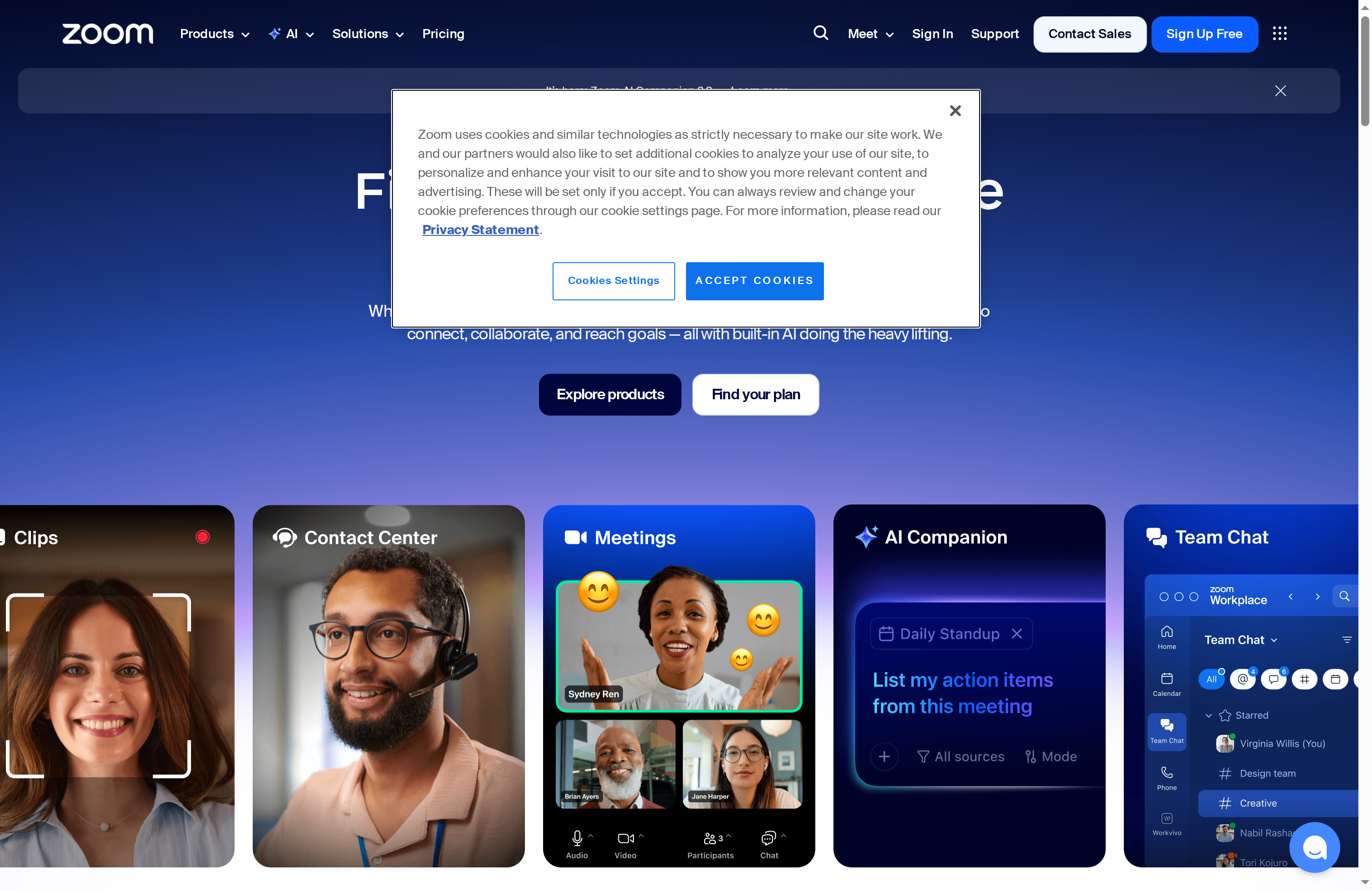 Zoom — Meetings